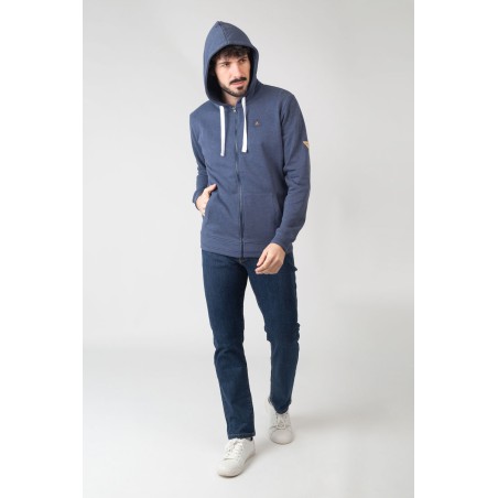 SUDADERA  ABIERTA CON CAPUCHA