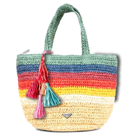 Bolso de fibras naturales