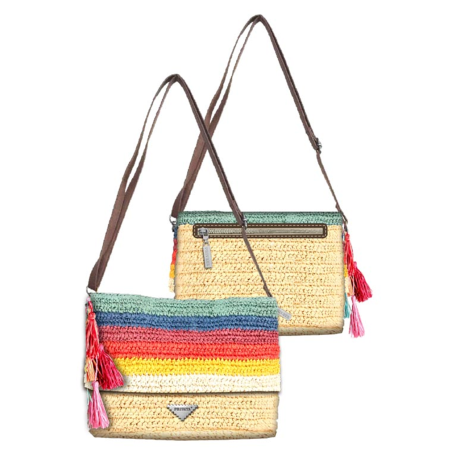 Bolso de fibras naturales