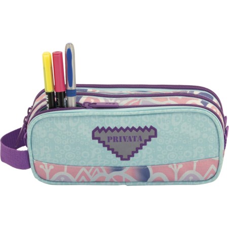ESTUCHE PORTATODO TRIPLE CUERPO