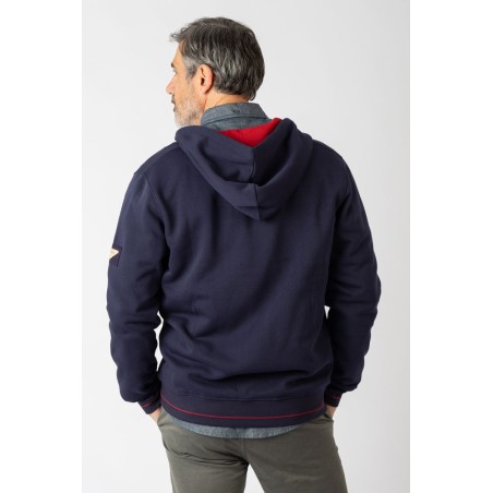 SUDADERA ABIERTA  CON CAPUCHA
