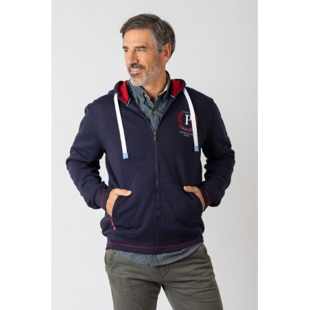 SUDADERA ABIERTA  CON CAPUCHA
