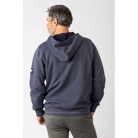 SUDADERA ABIERTA  CON CAPUCHA