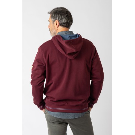 SUDADERA ABIERTA  CON CAPUCHA