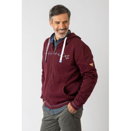 SUDADERA ABIERTA  CON CAPUCHA