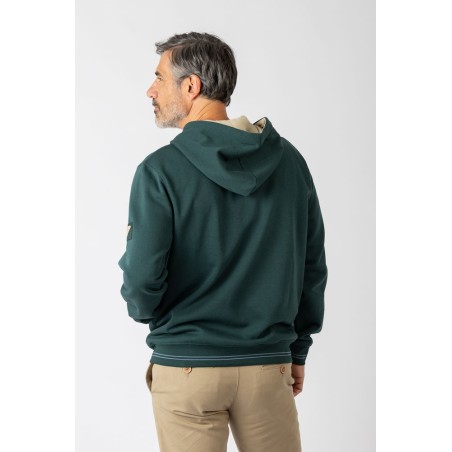 SUDADERA ABIERTA  CON CAPUCHA