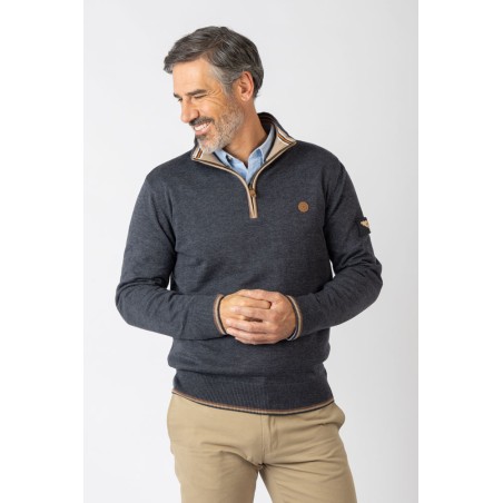 JERSEY BÁSICO PUNTO CUELLO ALZADO