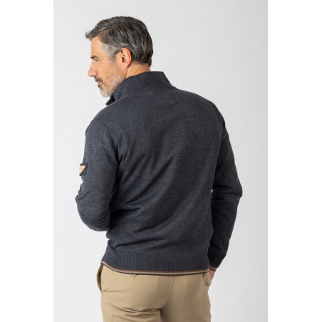JERSEY BÁSICO PUNTO CUELLO ALZADO