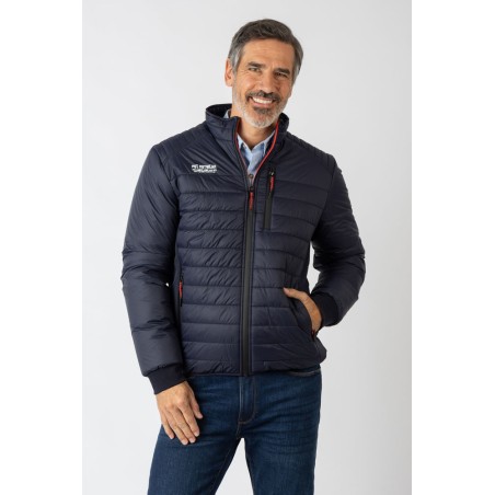 CHAQUETA BÁSICO CON DISEÑO GUATEADO