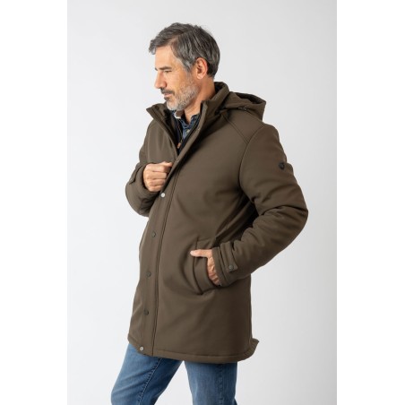 PARKA CON CAPUCHA