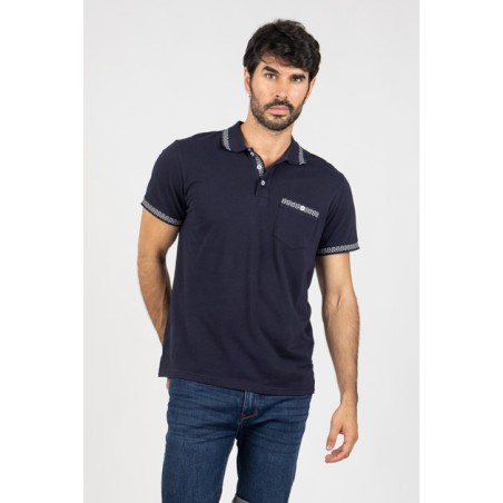 PIQUÉ POLOS WITH POCKET