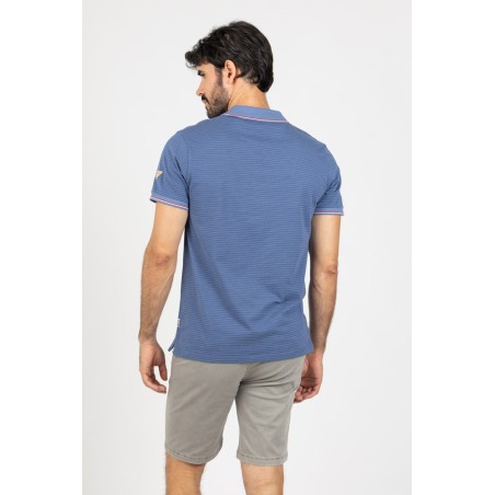 TEXTURED SHORT SLEEVE POLO