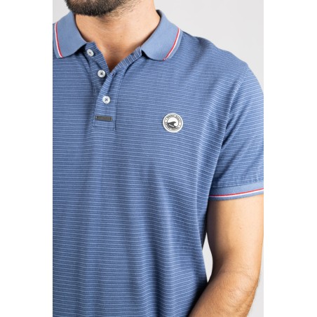 TEXTURED SHORT SLEEVE POLO