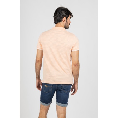 TEXTURED SHORT SLEEVE POLO