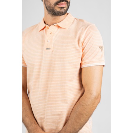 TEXTURED SHORT SLEEVE POLO