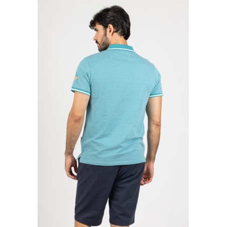 TEXTURED SHORT SLEEVE POLO