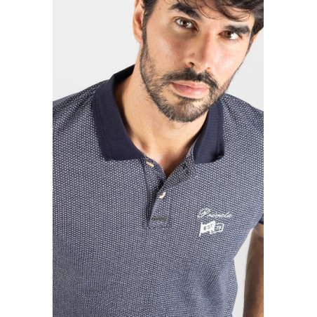 TEXTURED SHORT SLEEVE POLO