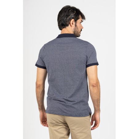 TEXTURED SHORT SLEEVE POLO