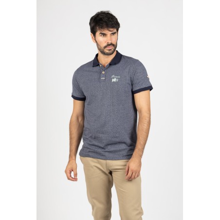 TEXTURED SHORT SLEEVE POLO
