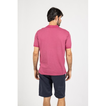 TEXTURED SHORT SLEEVE POLO