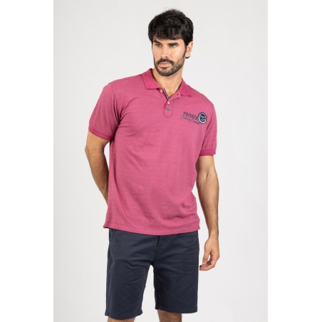 TEXTURED SHORT SLEEVE POLO