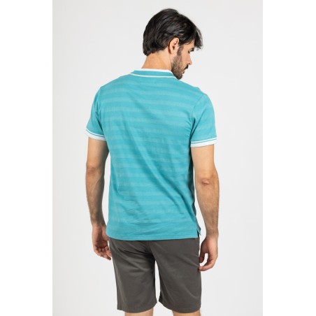 TEXTURED SHORT SLEEVE POLO