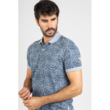 PRINTED SHORT SLEEVE POLO