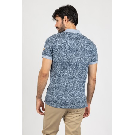 PRINTED SHORT SLEEVE POLO