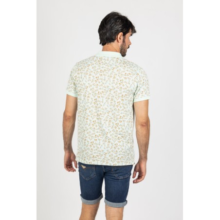 PRINTED SHORT SLEEVE POLO