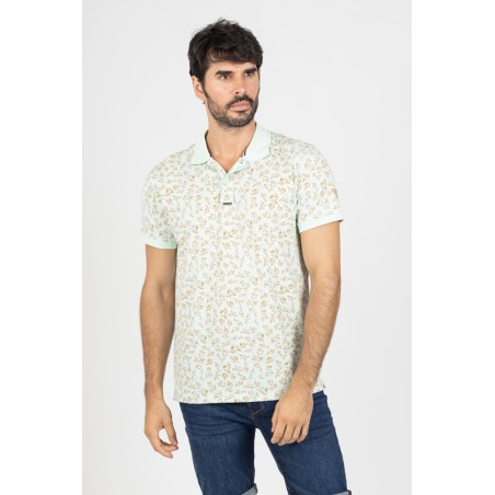 PRINTED SHORT SLEEVE POLO