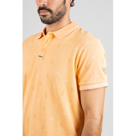 PRINTED SHORT SLEEVE POLO