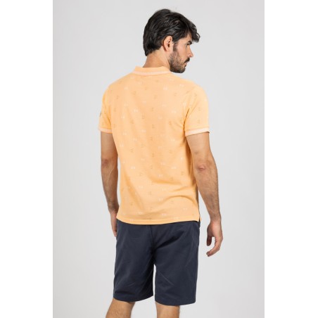 PRINTED SHORT SLEEVE POLO