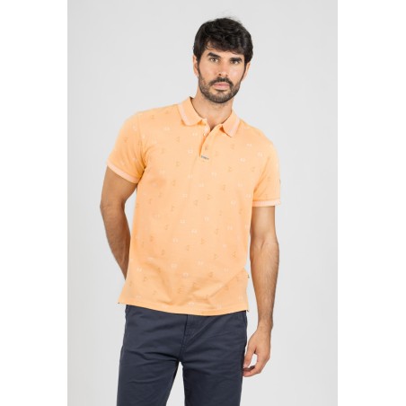 PRINTED SHORT SLEEVE POLO