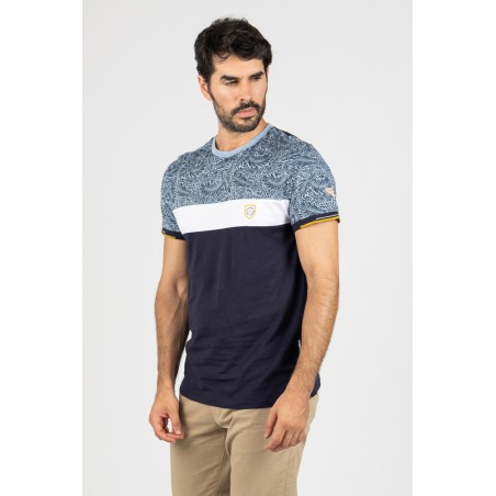 CAMISETA TEJIDO MICROLISTADO ESTAMPADO