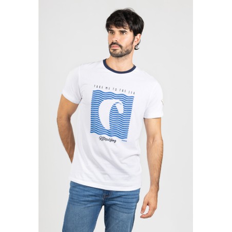 CAMISETA MANGA CORTA "KITESURFING"
