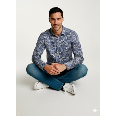 CAMISA SLIM ESTAMPADO