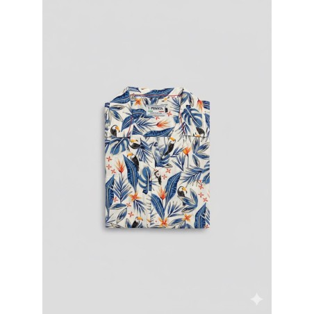 CAMISA MANGA CORTA HAWAIANA