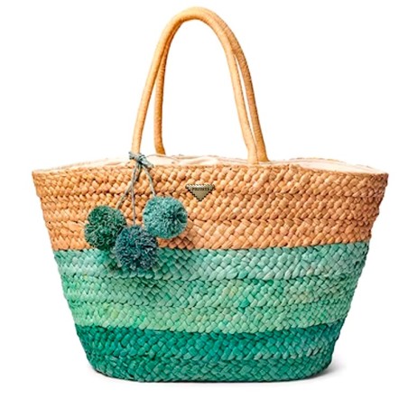 CESTA PLAYA COMBINACION VERDE