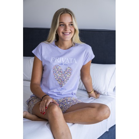 PIJAMA PUNTO LISO-PIJAMA DE PUNT LLIS-WOMEN'S PAJAMAS