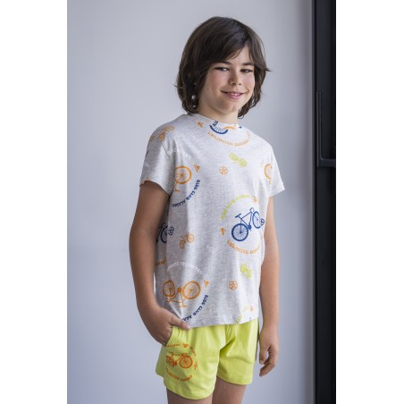 PIJAMA PUNTO LISO-PIJAMA PUNT LLIS-BOY'S PAJAMAS