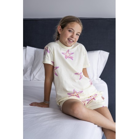 PIJAMA PUNTO LISO-PIJAMA PUNT LLIS-GIRL'S PAJAMAS
