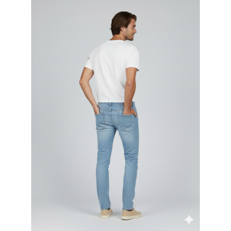 TEJANO LAVADO REGULAR CLARO