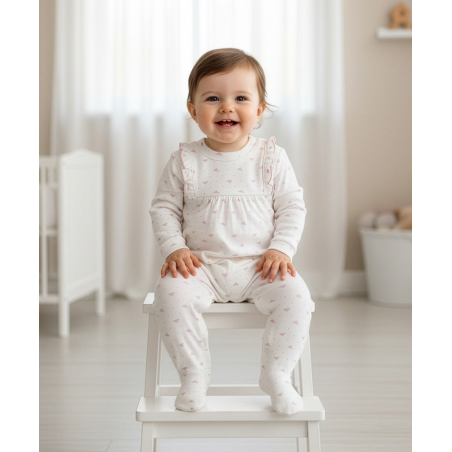 Pelele de bebé niña de terciopelo-Pelele de nadó nena de vellut-Baby girl velvet romper