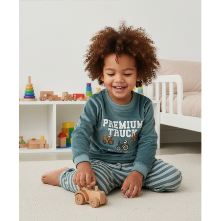 Pijama infantil de niño de spandex-Pijama infantil de nen de spandex-Boys’ spandex pyjamas