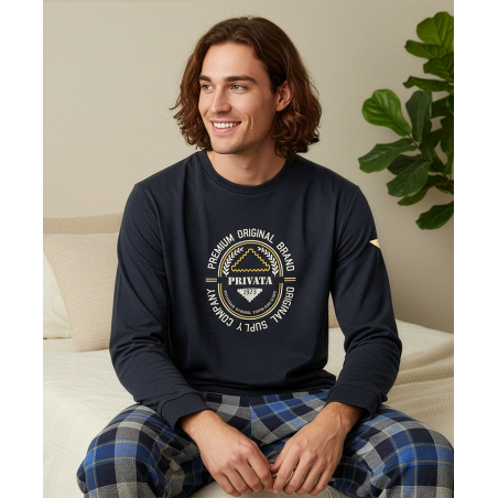 Pijama de caballero de interlock- Pijama d’home d’interlock-Men’s interlock pyjamas