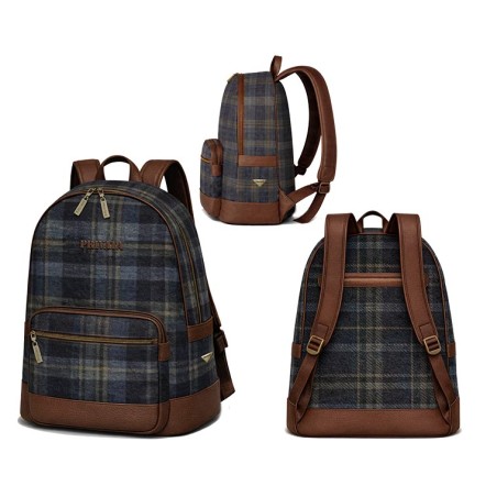 Tartan backpack