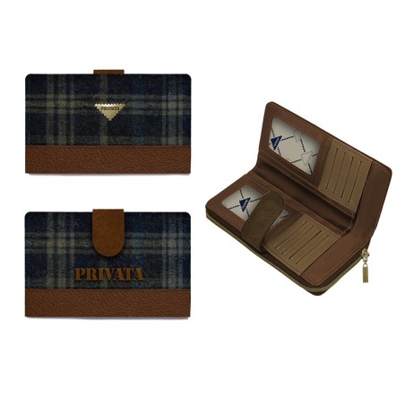 Cartera tartán