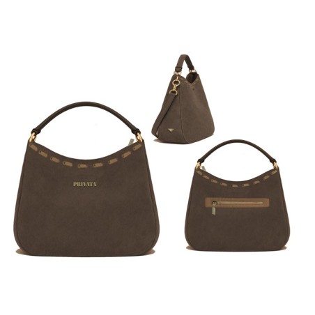 Bolso Serraje Marrón