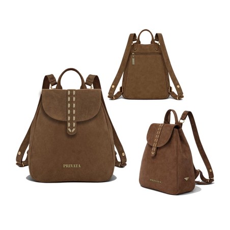 Mochila Serraje Tostado