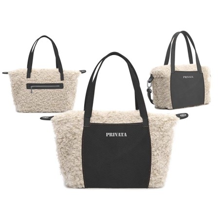 Bolsos borreguito Negro